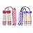 Jump Rope Kids, 7ft Adjustable Cotton Skipping Rope with Wooden Handle for Boys and Girls Fitness Outdoor Exercise (pink+Purple)