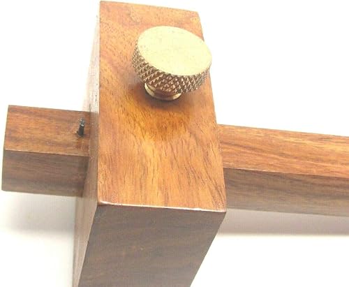 Miniatura 2 de Medidor de marcado Ramelson con tornillo de latón, para carpinteros profesionales de carpintería. 9" de largo.