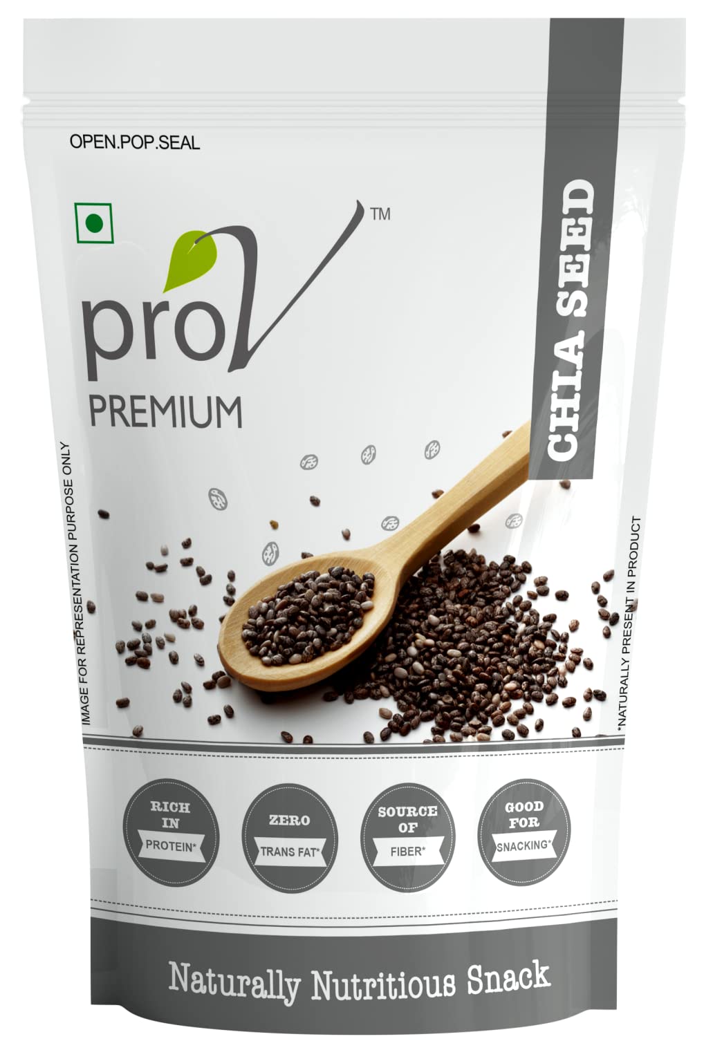 ProV Premium - Chia Seeds I Raw Chia Seeds | Natural Chia seeds | Seeds For Eating | Diet Snacks | Seeds for Weight Loss | High Protein Seeds | Rich in Omega 3 (B09WR1TYR7) Amazon Price History, Amazon Price Tracker