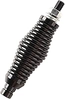 Vista 4 de Soporte de antena de radio CB, soporte de resorte de antena estable negro partido resistente para vehículo