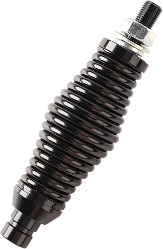 Miniatura 4 de Soporte de antena de radio CB, soporte de resorte de antena estable negro partido resistente para vehículo