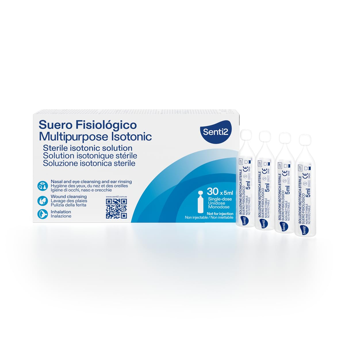 Senti2 Suero Fisiológico Monodosis – 30 Unidosis