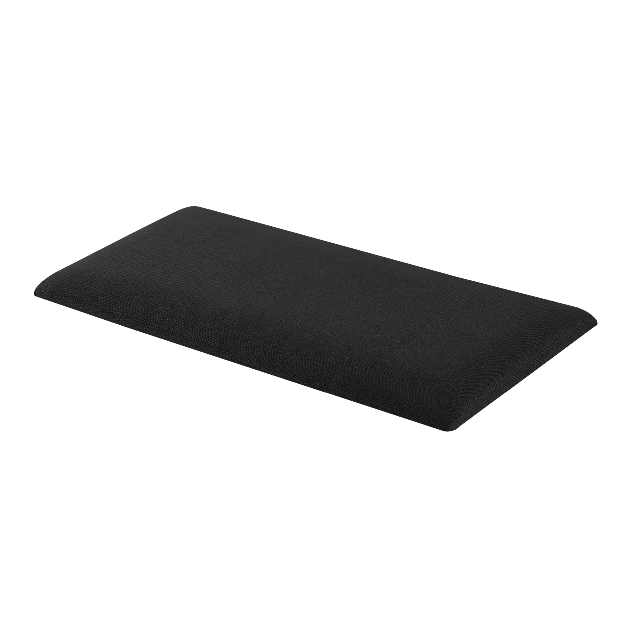 [neu.haus] Set di 3 Pannelli Murali Imbottiti Pannelli Decorativi Acustici per Parete 3 Pezzi da 60x30 cm Rivestiti in Tessuto - Nero