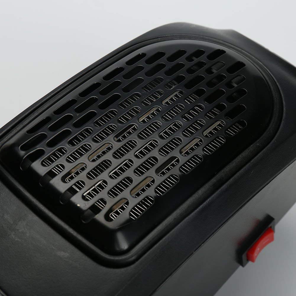 Wealth Mini termoVentilatore, Domestico Parete riscaldatore Elettrico, Stufa a Mano più Caldo 400W Portable Socket risCaldatori Cucina Bar Bagno Hotel in Viaggio