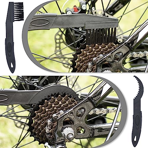 image for focopot Bike Chain Cleaner Kit Including Chain Oil Lubricant,Bike Chai