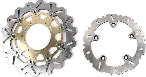 Arashi Rotor de disco de freno delantero trasero para BMW F650GS 2008-2012 ABS 2008-2011 Accesorios de repuesto de motocicleta F 650 GS GS650 GS 650