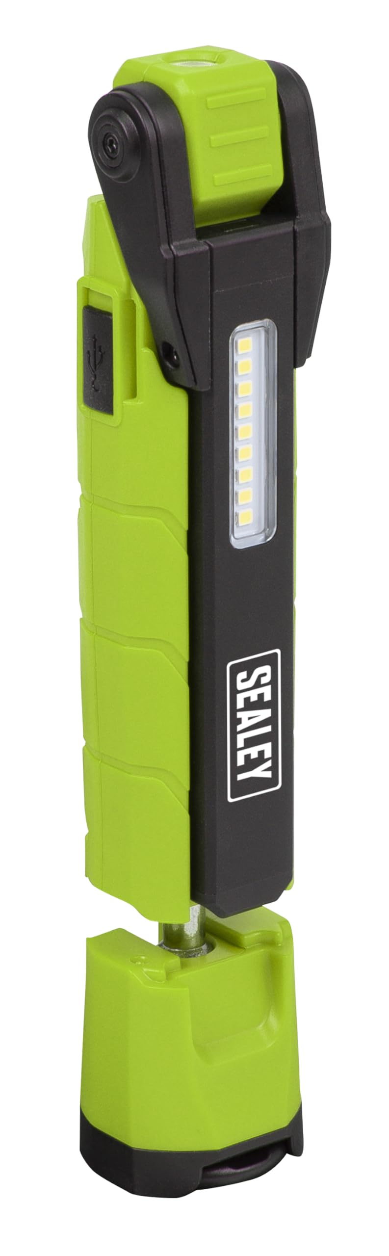 Sealey 360° Rechargeable Inspection Light, 10W & 2 x 4W SMD LED, Green - LED3605G, Cream - Image 3