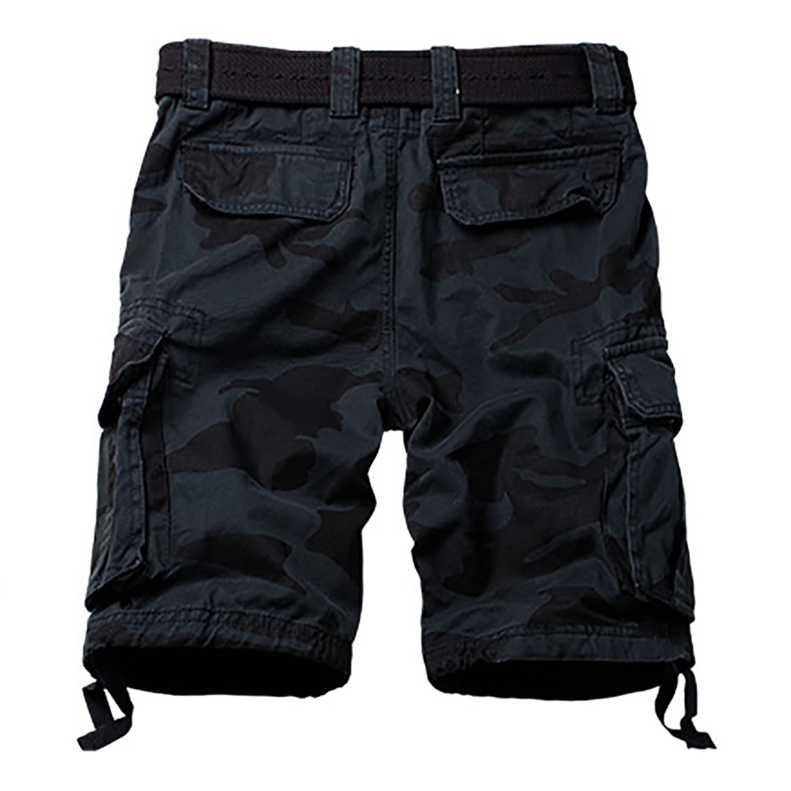 Męskie outdoorowe taktyczne szorty kamuflażowe, z wieloma kieszeniami, wodoodporne spodnie Ripstop (rozmiar: 29W, kolor: D)