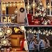 Firework Lights USB Copper Wire Fireworks Light 4 Pack, LED Hanging Sphere Lights for Chiristmas, Rechargeable 8 Modes Star String Lights Fairy Lights with Remote for Wedding Party Garden Decoration