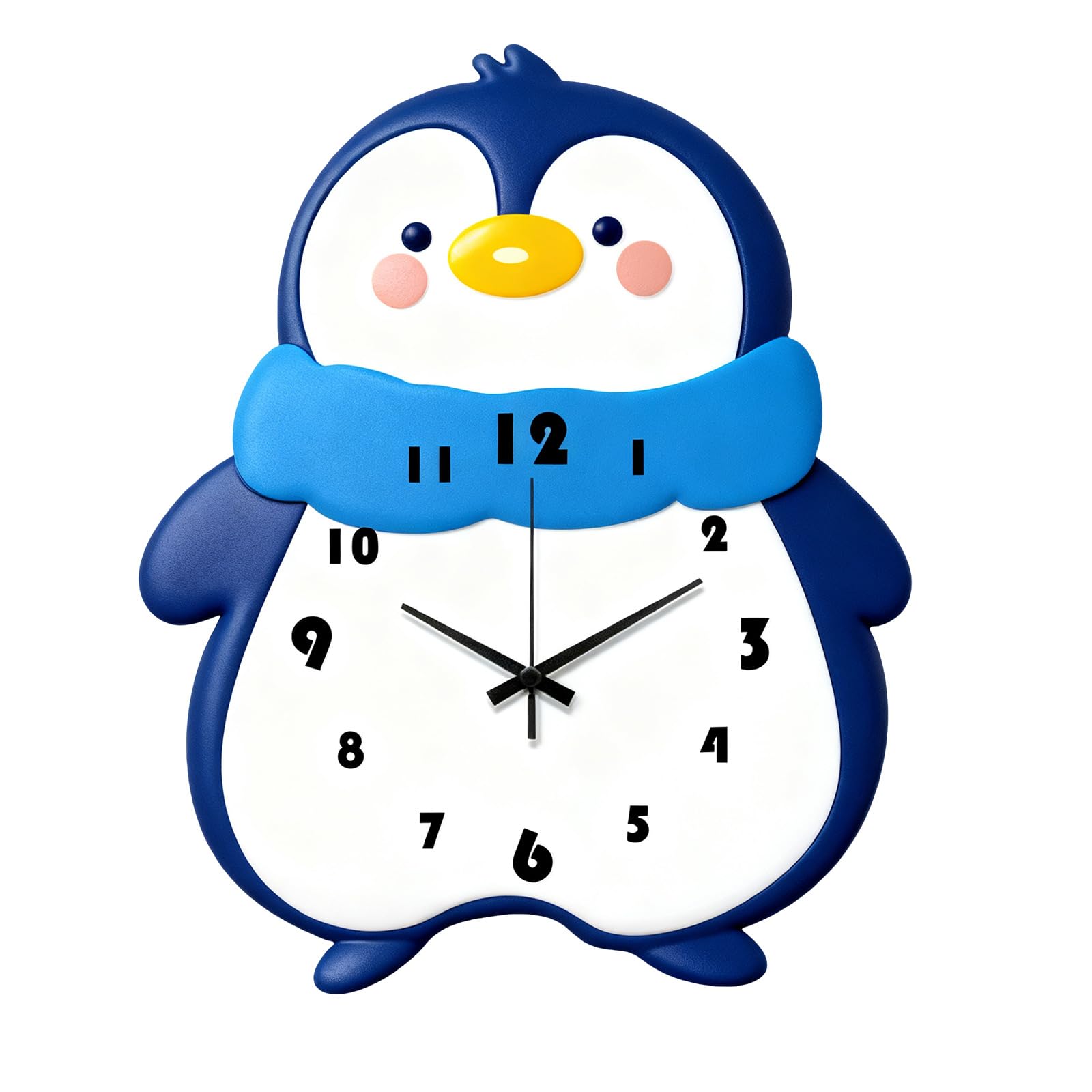 HDOYTXXM Decorative Wall Clock, Battery Operated Clock Silents None Ticking Clocks for Nursery, Kitchen, Bedroom, Home Decors Silents Battery Operated None Ticking