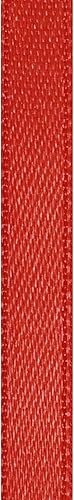 Miniatura 2 de Cinta de satén roja de doble cara de 14 pulgada X 50 yardas, cintas de poliéster rojas para envolver regalos, cinta de tela para manualidades, ramo