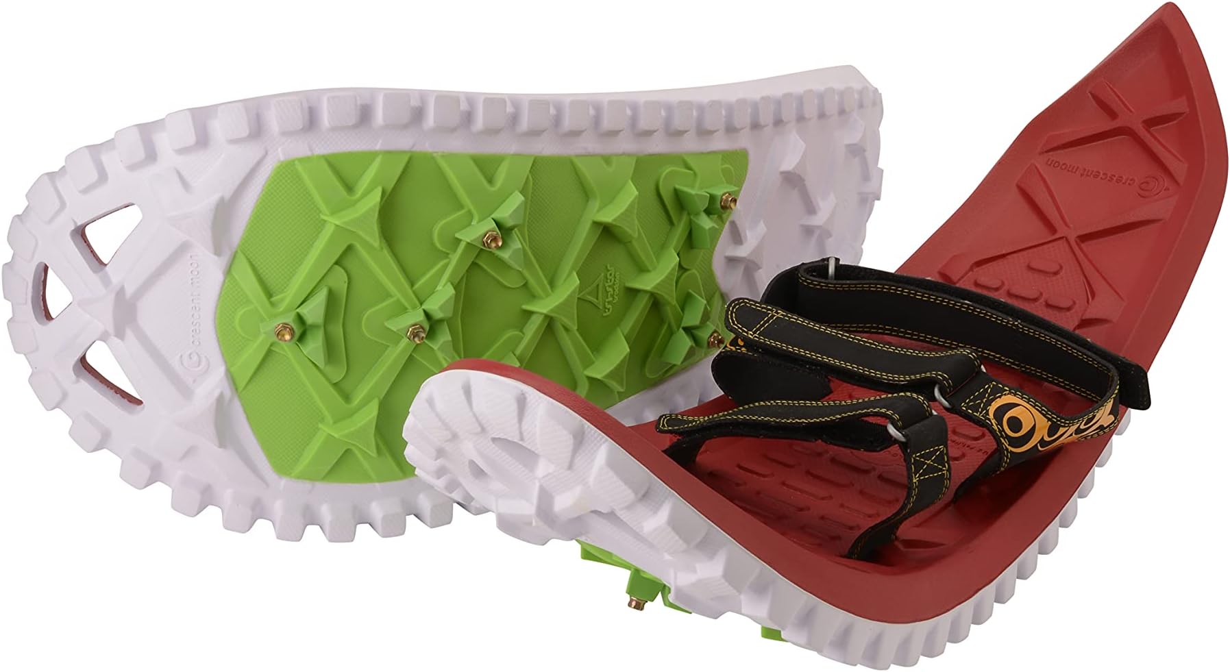 Crescent Moon Eva Ultralight Hiking and Running Foam Snowshoes, Choose from Five Colors