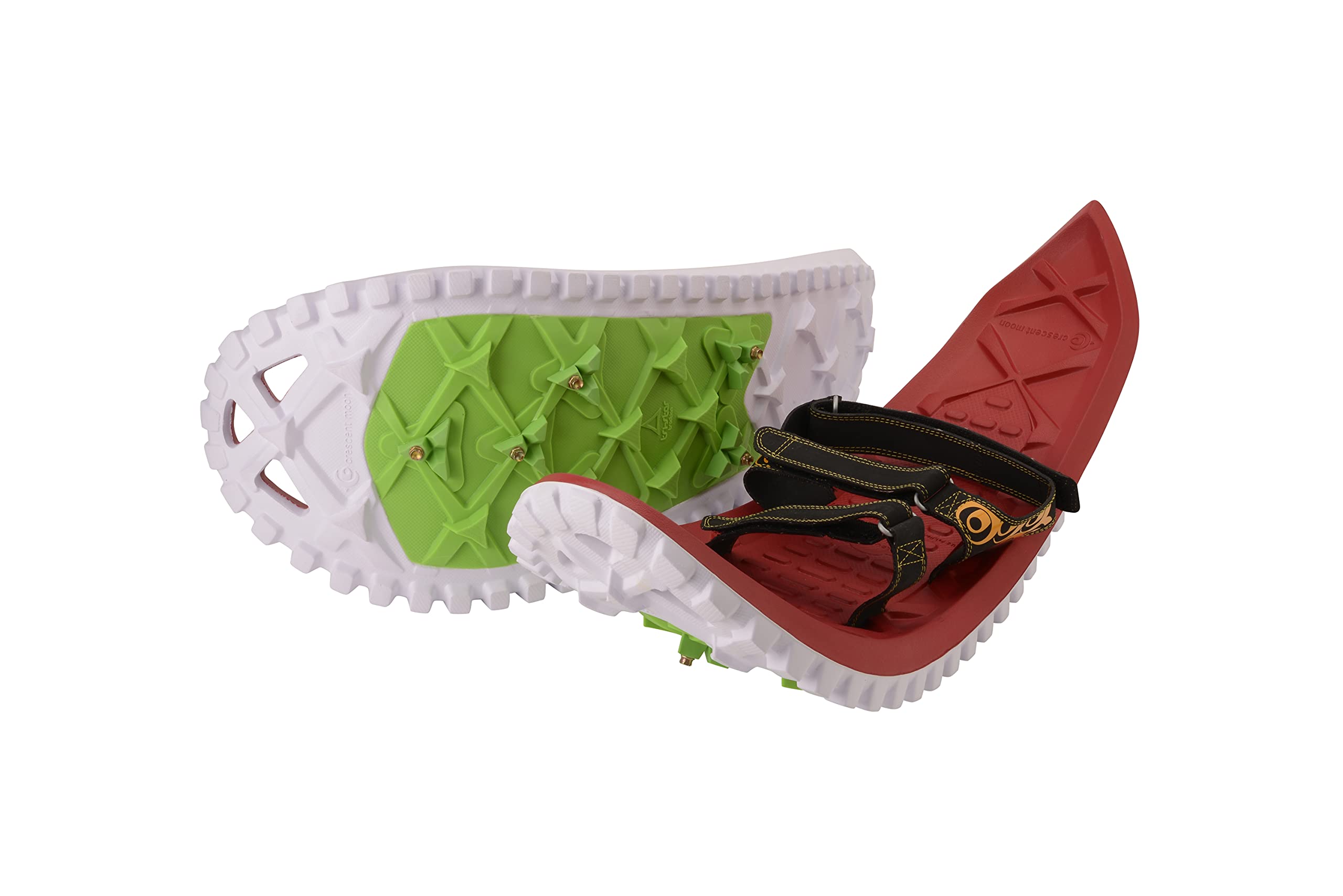 Crescent Moon Eva Ultralight Hiking and Running Foam Snowshoes, Choose from Five Colors