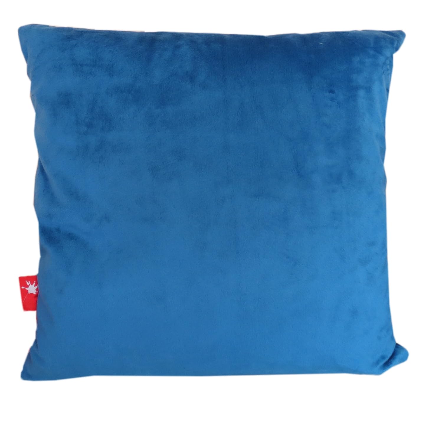 Sigikid Kuschelkissen mit Ihrem Wunsch-Namen Bestickt Wombel Bombel blau 40 cm x 40 cm inklusive Füllung Namenskissen Kinderkissen personalisiert