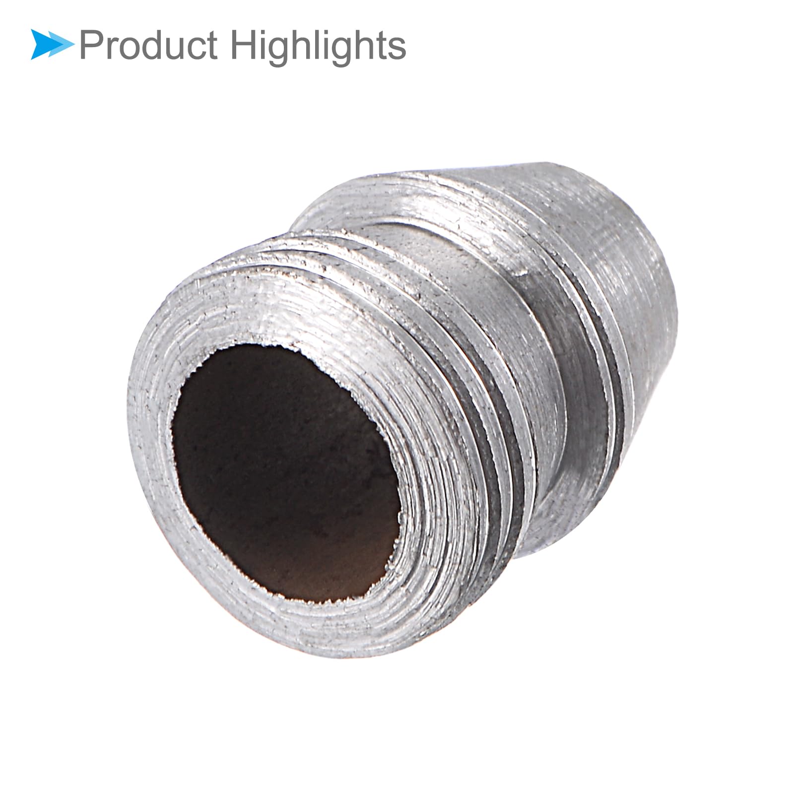 Cunei per Manico a Martello, Diametro 11mm, Kit in Acciaio Al Carbonio per Prevenire Spaccatura Manico Martello - (Applicazioni: per Asce e Martello), 3 Pezzi
