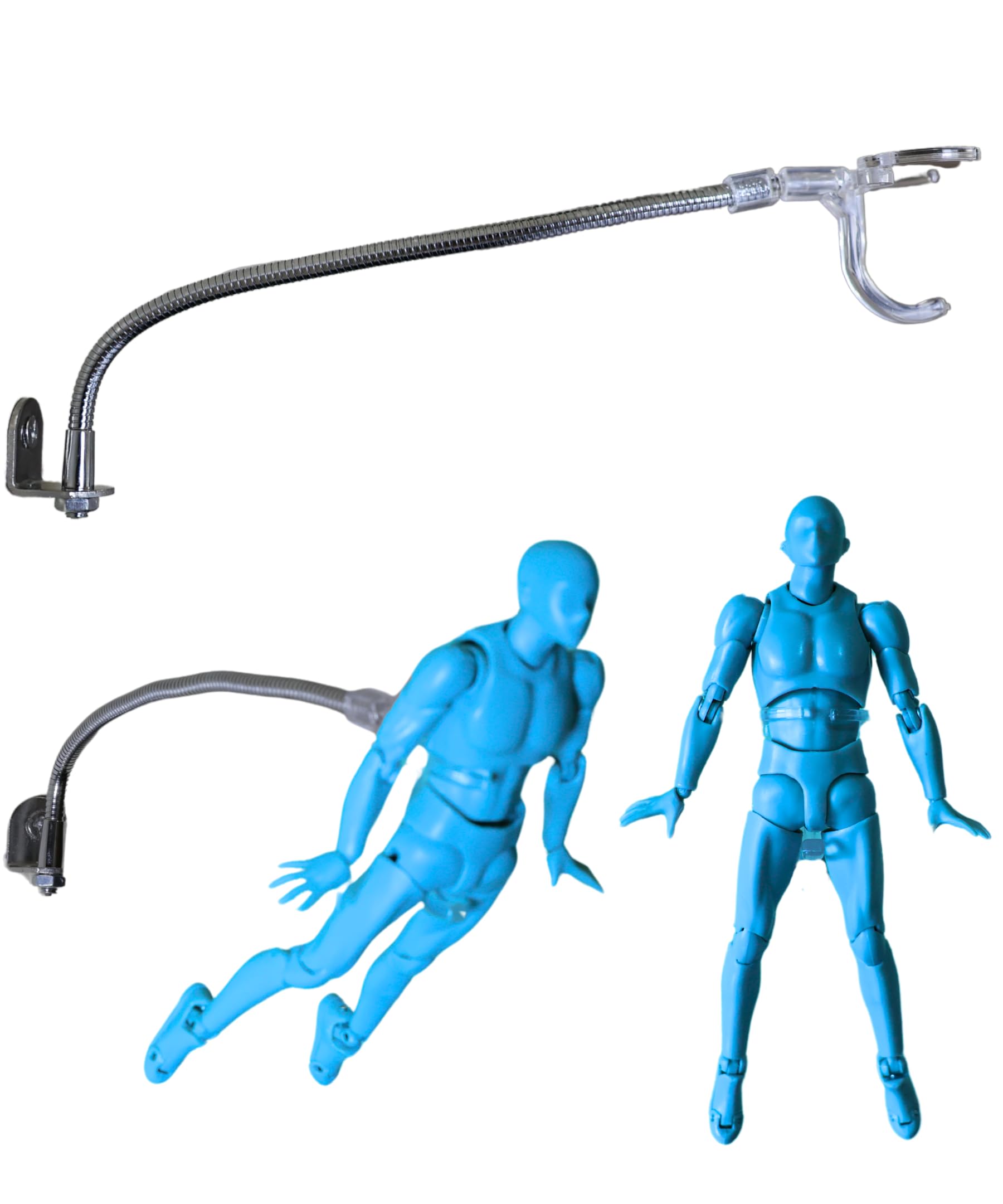 Suporte Parede Para Action Figures - Display Voo Ajustável Marvel Legends