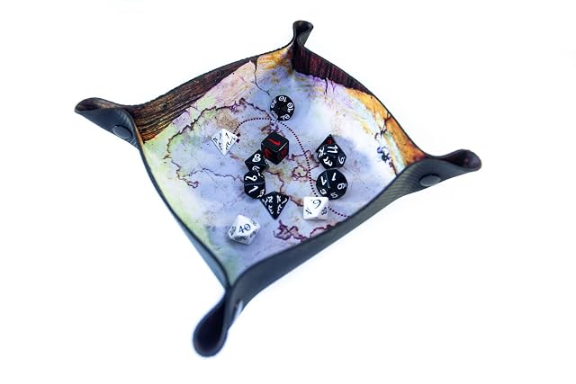 Foto 4 de 8 de Bandeja de Dados para Juegos de Mesa y RPG - Robinson Crusoe: Aventuras en la Isla Maldita, Small World