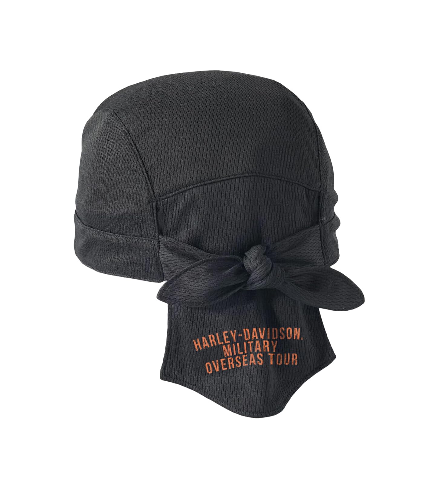 Harley-Davidson® Militär Limited Edition Military Overseas Tour Herren Bar & Shield Headwrap Skullcap Schwarz