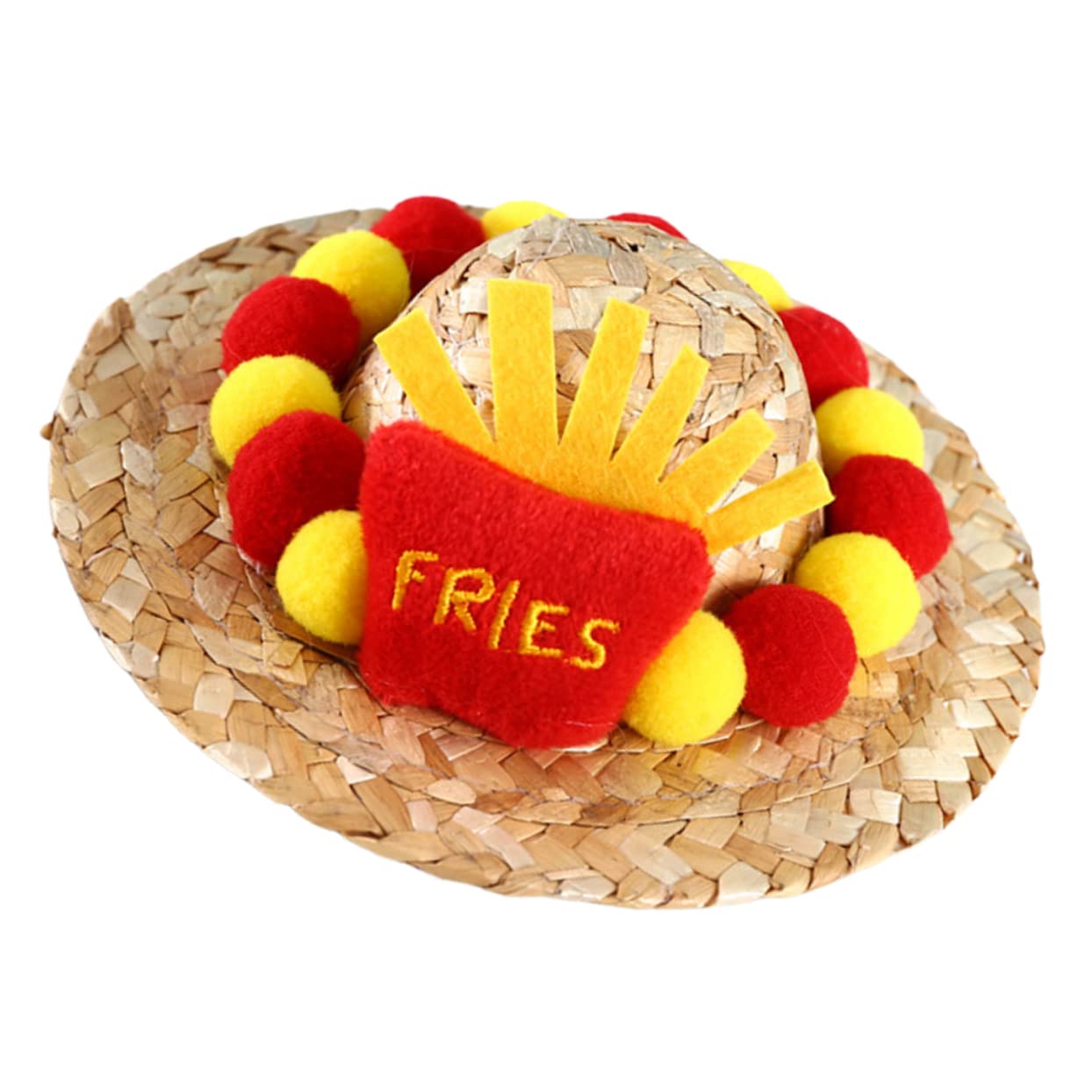 DOITOOL 3piezas Sombrero De Ajustable para Perro y Gato Sombrero Verano para Mascotas Accesorio Divertido para Fiestas y Eventos Al Aire