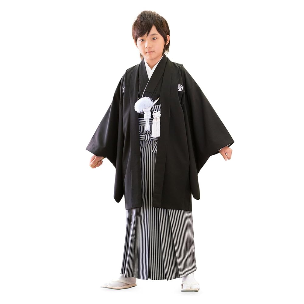 【新作】着物と袴　男の子　110-120㎝ sale】【一部予約】袴 上下セット 男の子 七五三 袴 着物 100