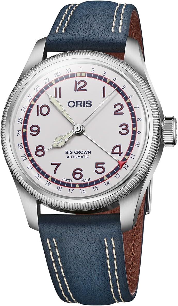 [オリス]ORIS ビッグクラウン ポインターデイト ハンク・アーロン リミテッドエディション 限定モデル BIG CROWN 腕時計 メンズ 自動巻き 01 754 7785 4081-Set [正規輸入品]  Amazonで販売中