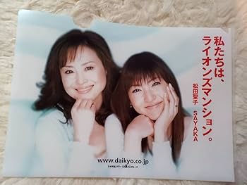 Amazon.co.jp: 松田聖子＆神田沙也加(SAYAKA)クリアファイルライオンズ