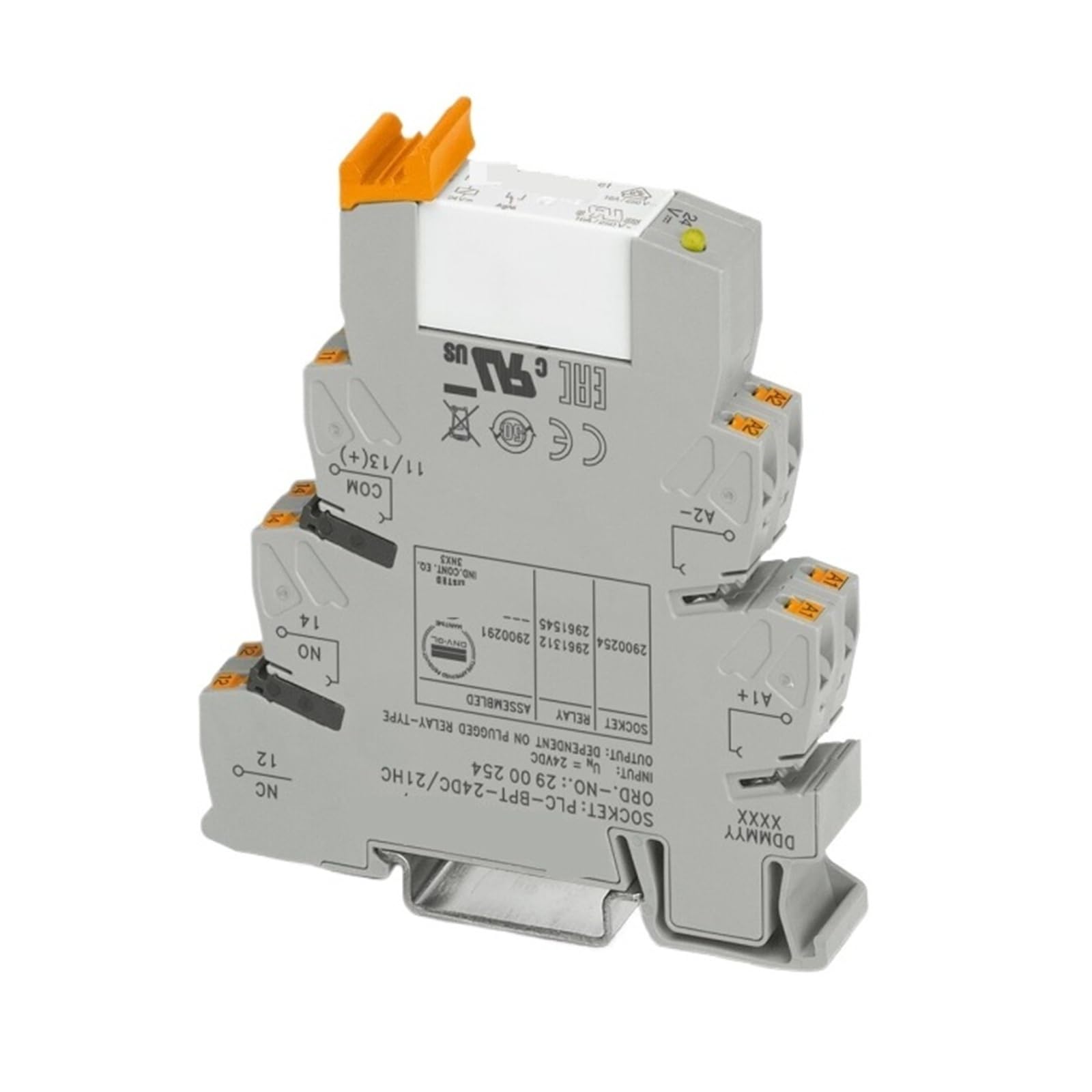 QVIVFYBOE Relay module PLC-RPT-24DC/21HC Relay Module 2900291