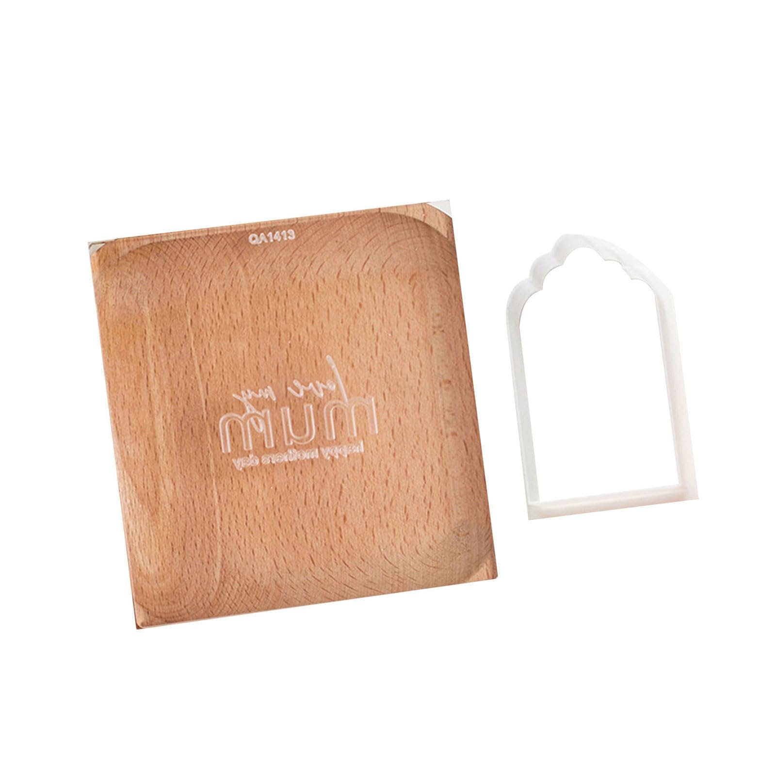 MICFENY Mother's Day Fondant Mold Cookie Embossing Mould Easy Releases Cake Decorating Tool for Baking Enthusiasts