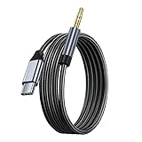 Utilisation Plug and Play pour une expérience sans effort :Grâce à son adaptateur Type C vers 3,5 mm, ce câble permet de connecter des smartphones USB C sans prise audio à des haut-parleurs, écouteurs et autres dispositifs audio en un rien de temps. De plus, il maintient 100 % de la qualité audio d’origine sans compression de signal, vous offrant ainsi une expérience d’écoute agréable, que vous soyez en train de faire du jogging ou de vous détendre chez vous.