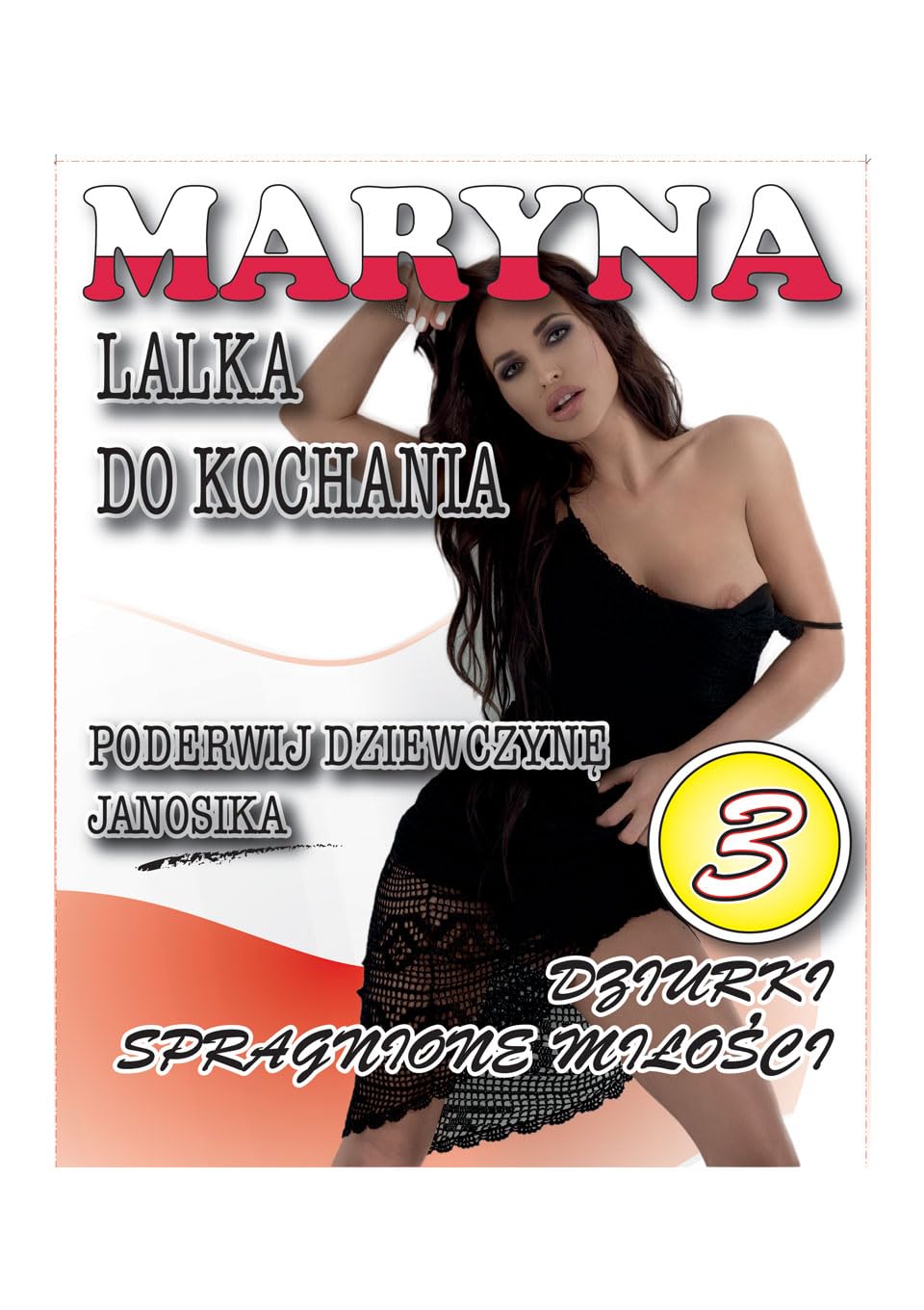 MARYNA LOVE DOLL BAMBOLA SESSUALE GONFIABILE BIANCA MORA POLACCA GRANDEZZA REALE 3 FORI