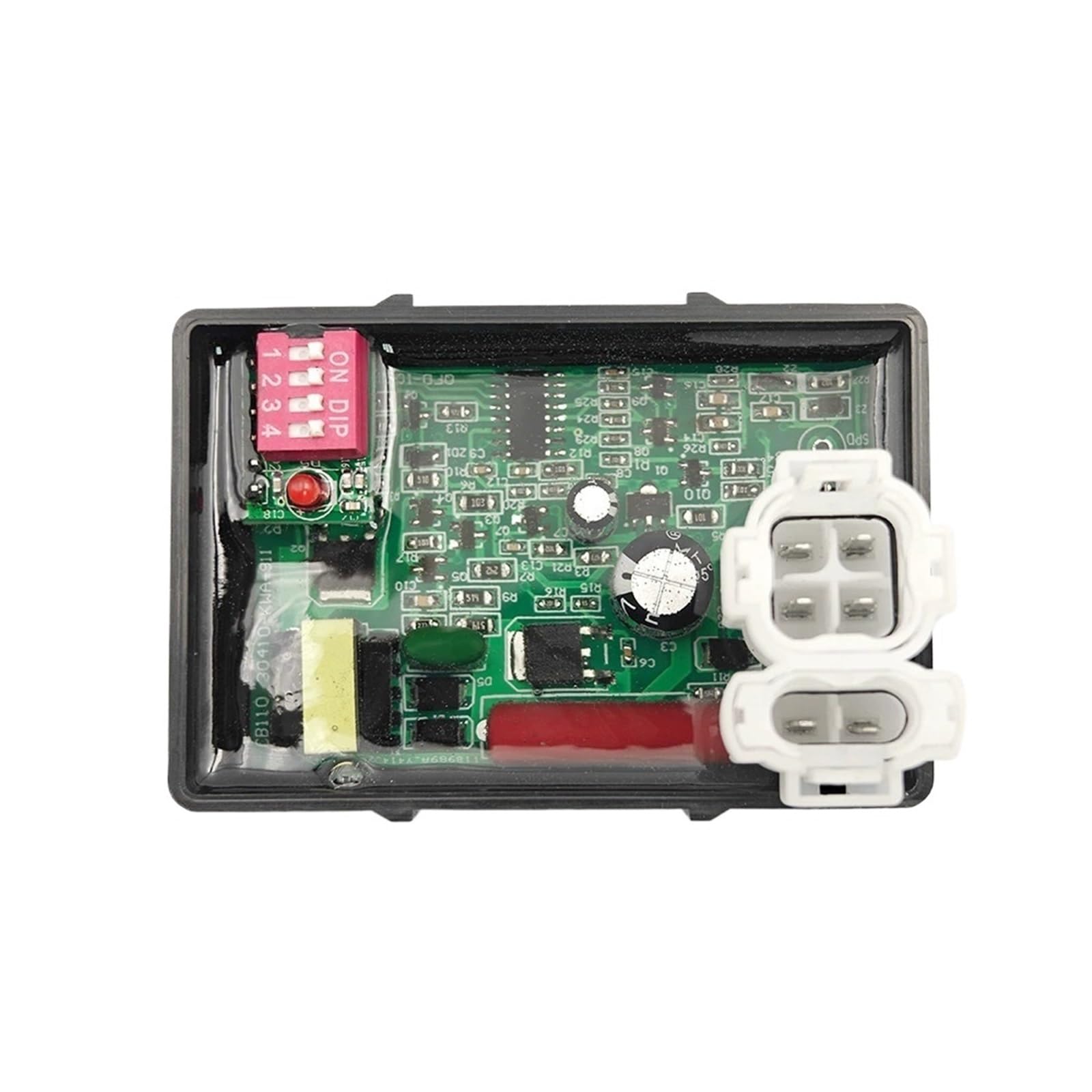 Neixlyi Aplicable HONDACB110DIP DIP Ajustable RACING-CDI DC Encendedor de motocicleta Chispa