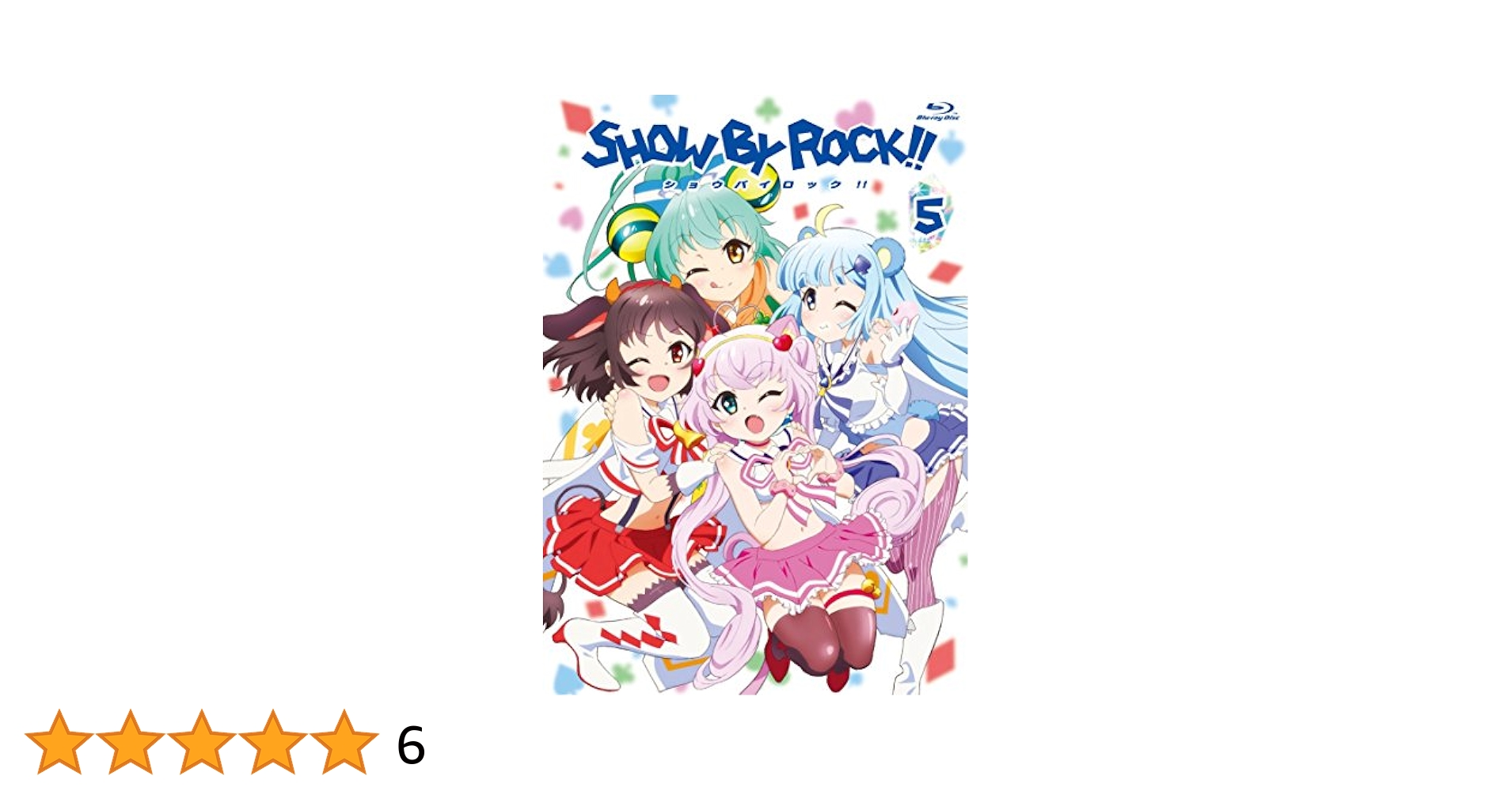 アニメ SHOW BY ROCK Amazon.com: Animation - Show By Rock!! 5 (BD+CD) [Japan BD