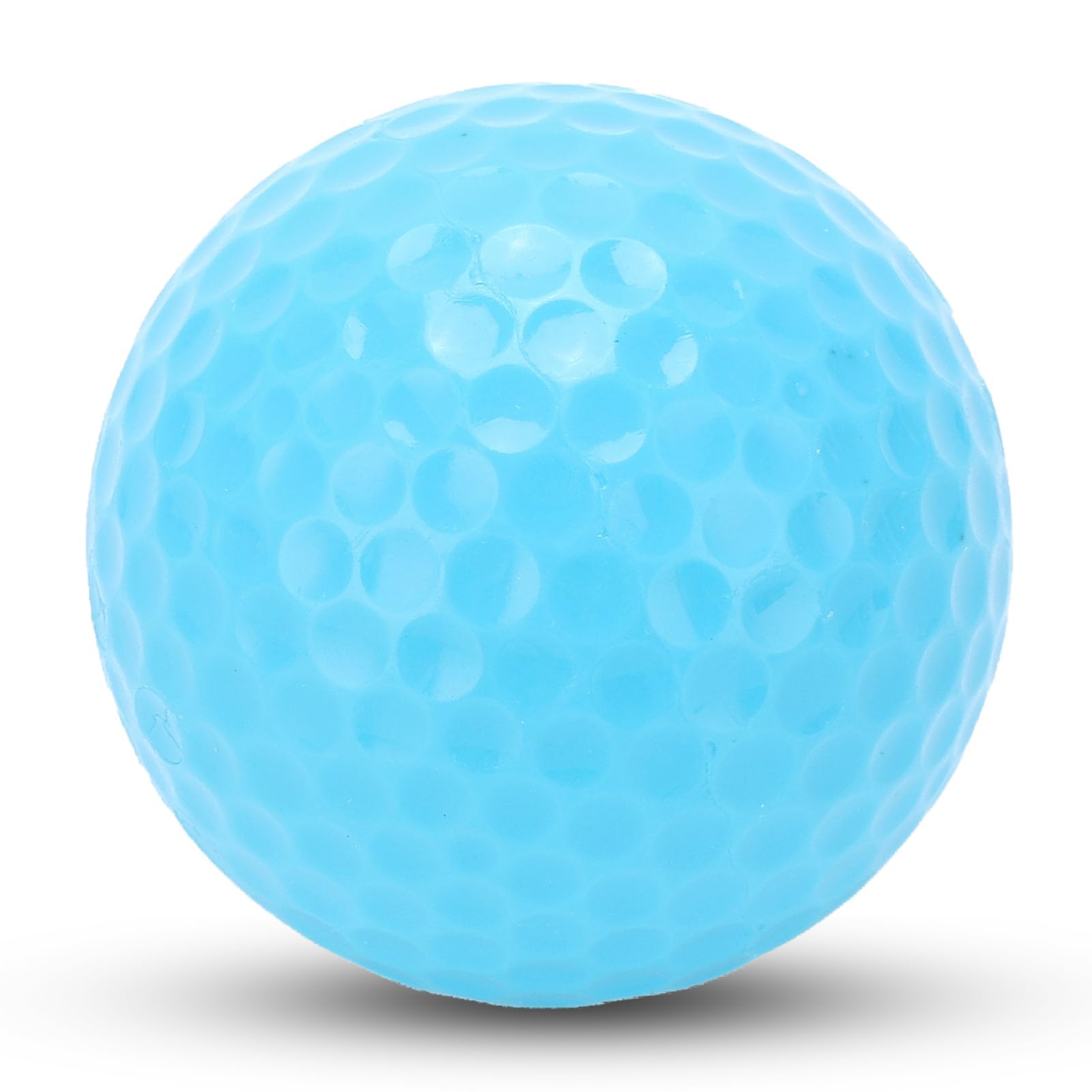 equlup Golf Floating Ball, 42.67mm/1.7in 2 Layers Water Float Floater Ball High Visibility Non Sink Golf Practice Training Balls for Outdoor Sports (Light Blue)