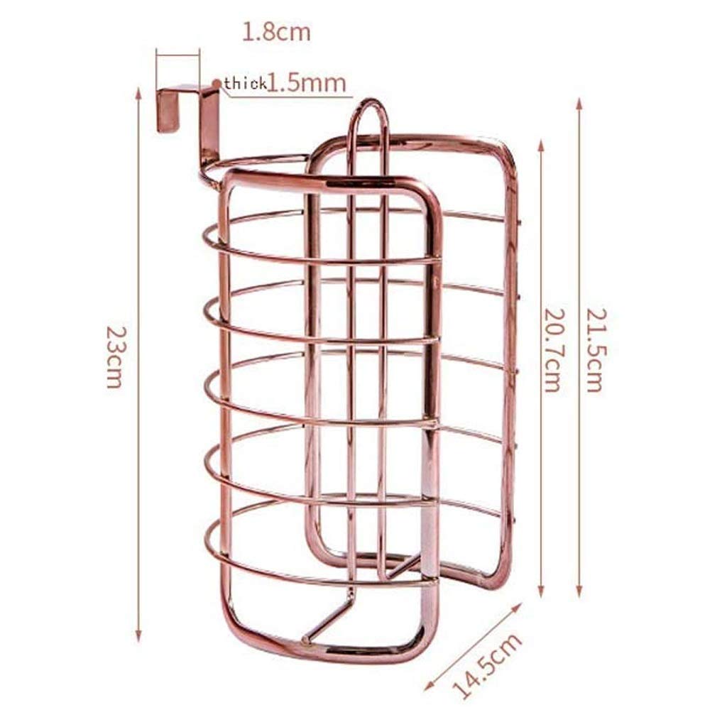 HLTYGWX Soporte Decorativo de Metal para Papel higiénico, Soporte con Almacenamiento de Papel higiénico para baño, tocador, Rollos Gigantes