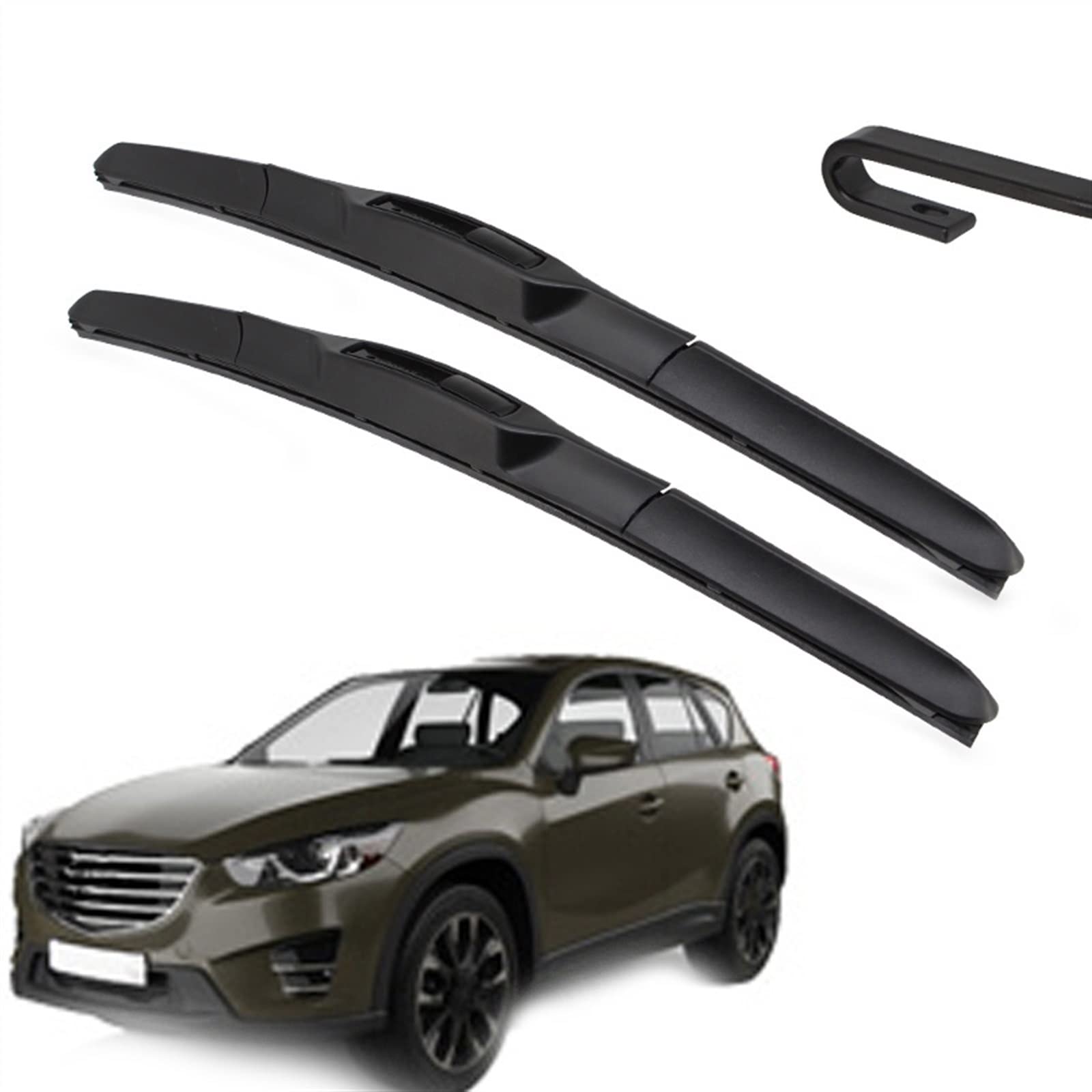 Essuie-glace pour Mazda CX-5 KE résistant aux traces et usure 24+18