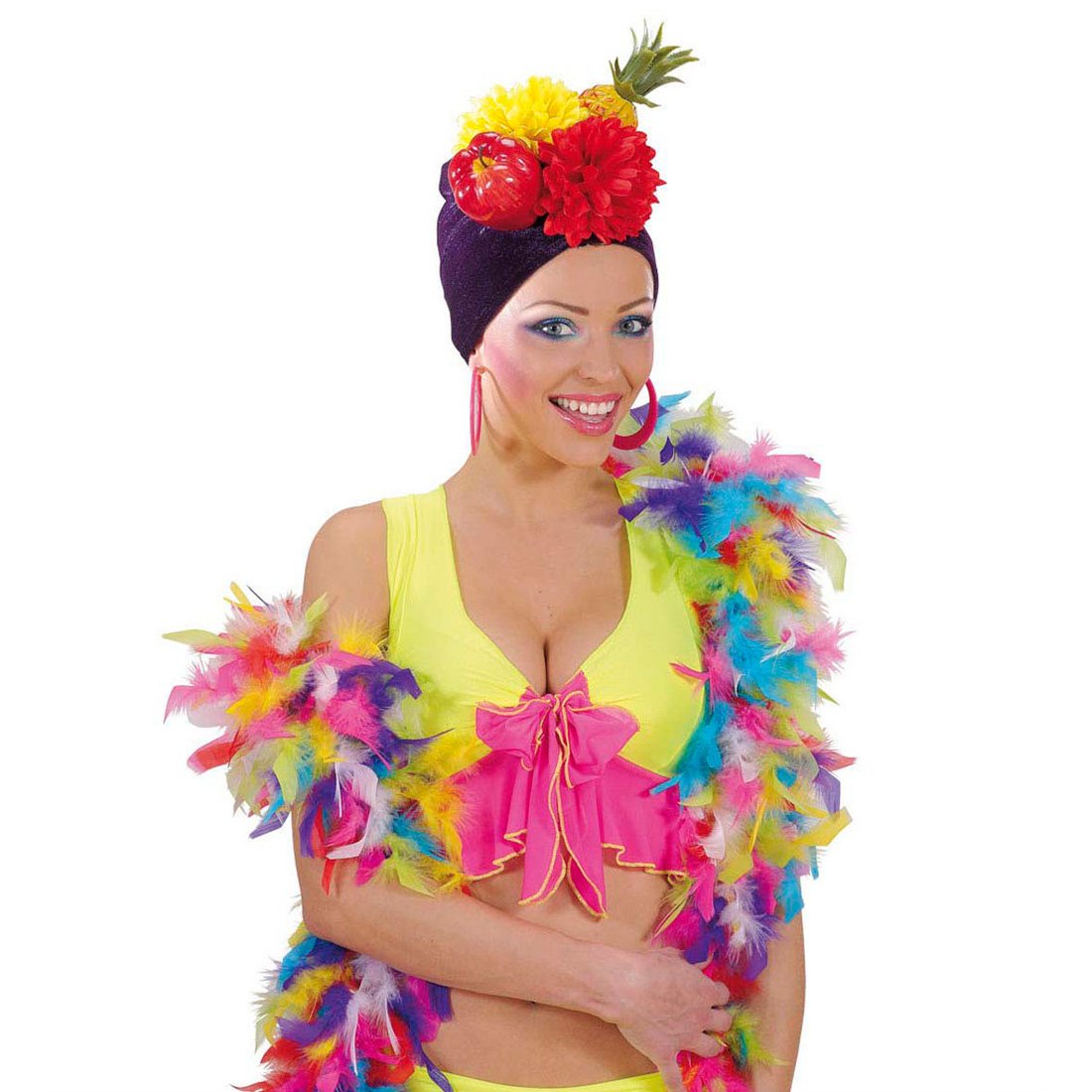 Boa à Plumes Rouges - 2 Mètres, Doux Et Moelleux - Pour Costume, Fête, Carnaval, Mariage, Photo