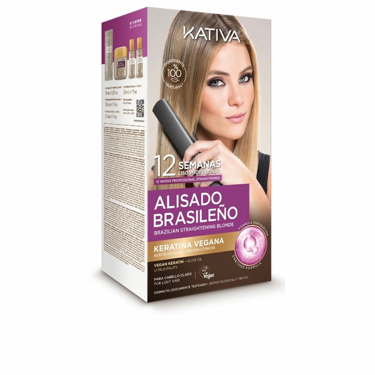 Kativa Brasilianische Glättung Kit – Conditioner