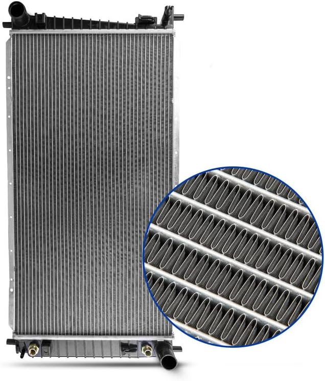 KAC CU2257 Complete Radiator for F150 99-03,F250 Super Duty 99-03,Expedition 99-02,Navigato-r 99-01,F150 Heritage 04，F350 Super Duty 99-03, All Aluminum Engine Radiators Replace # CU2257 Auto Part