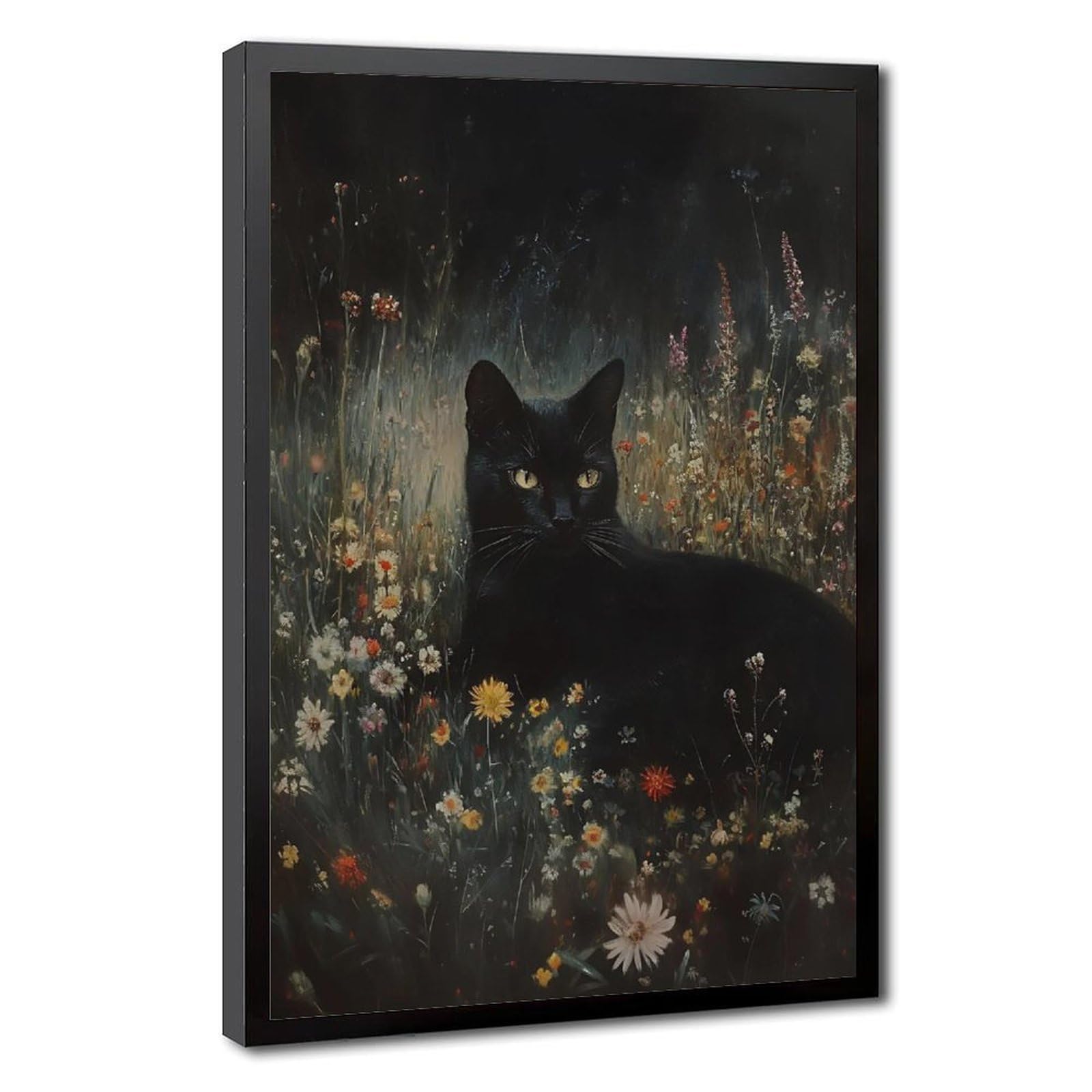 Bareronor Moody Cottagecore Poster (2) Canvas Poster Bedroom Decor Landscape Office Room Decor Gift 8" L X 12" W