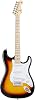 SX SEM1 3TS Electric Guitar, Stratocaster Type