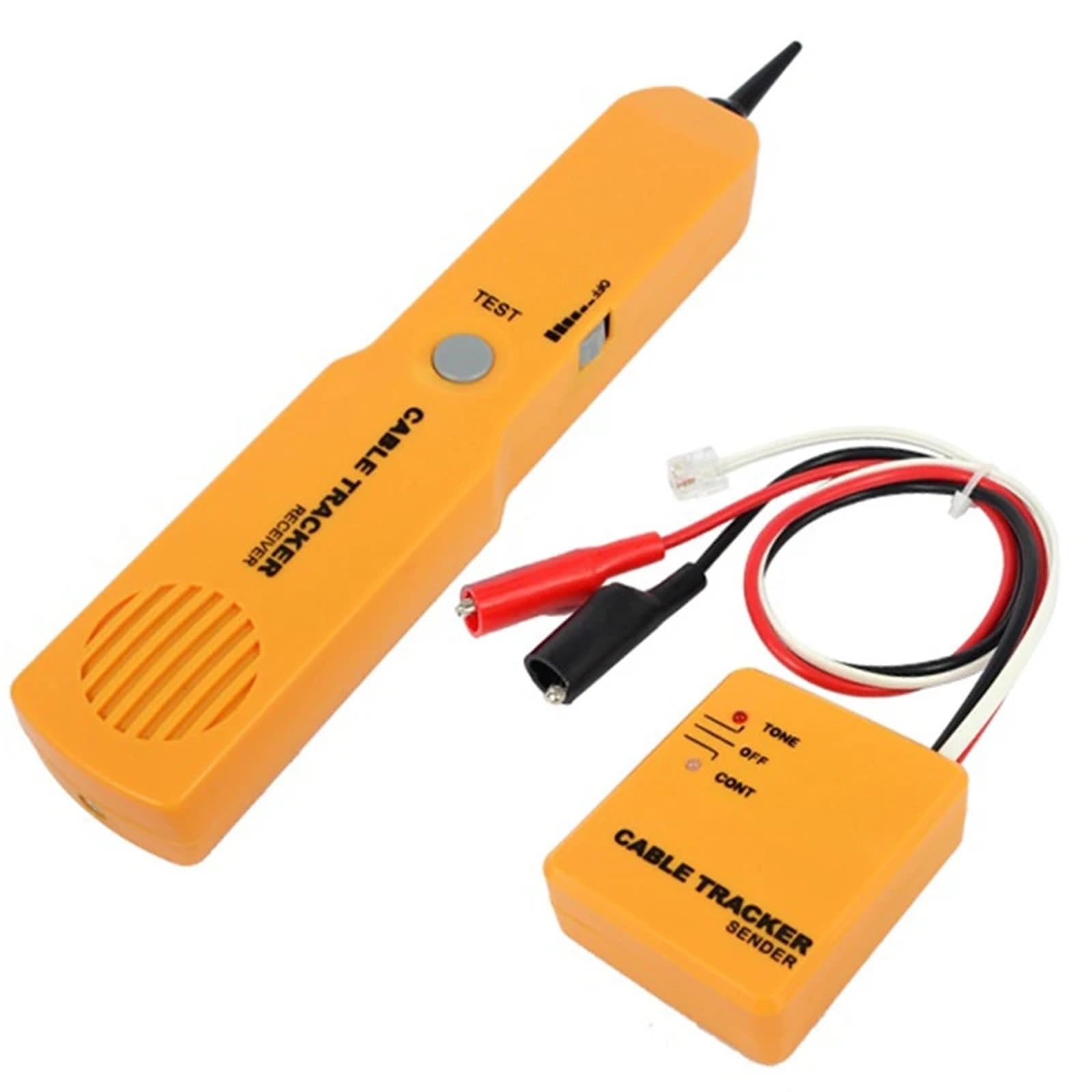 Netzwerkkabeltester, 2PCS Netzwerkkabeltester, RJ11, Telefon, Toner, Detektor, Diagnoseton, Benutzerdefinierte Leitungen,für Netzwerkkabel
