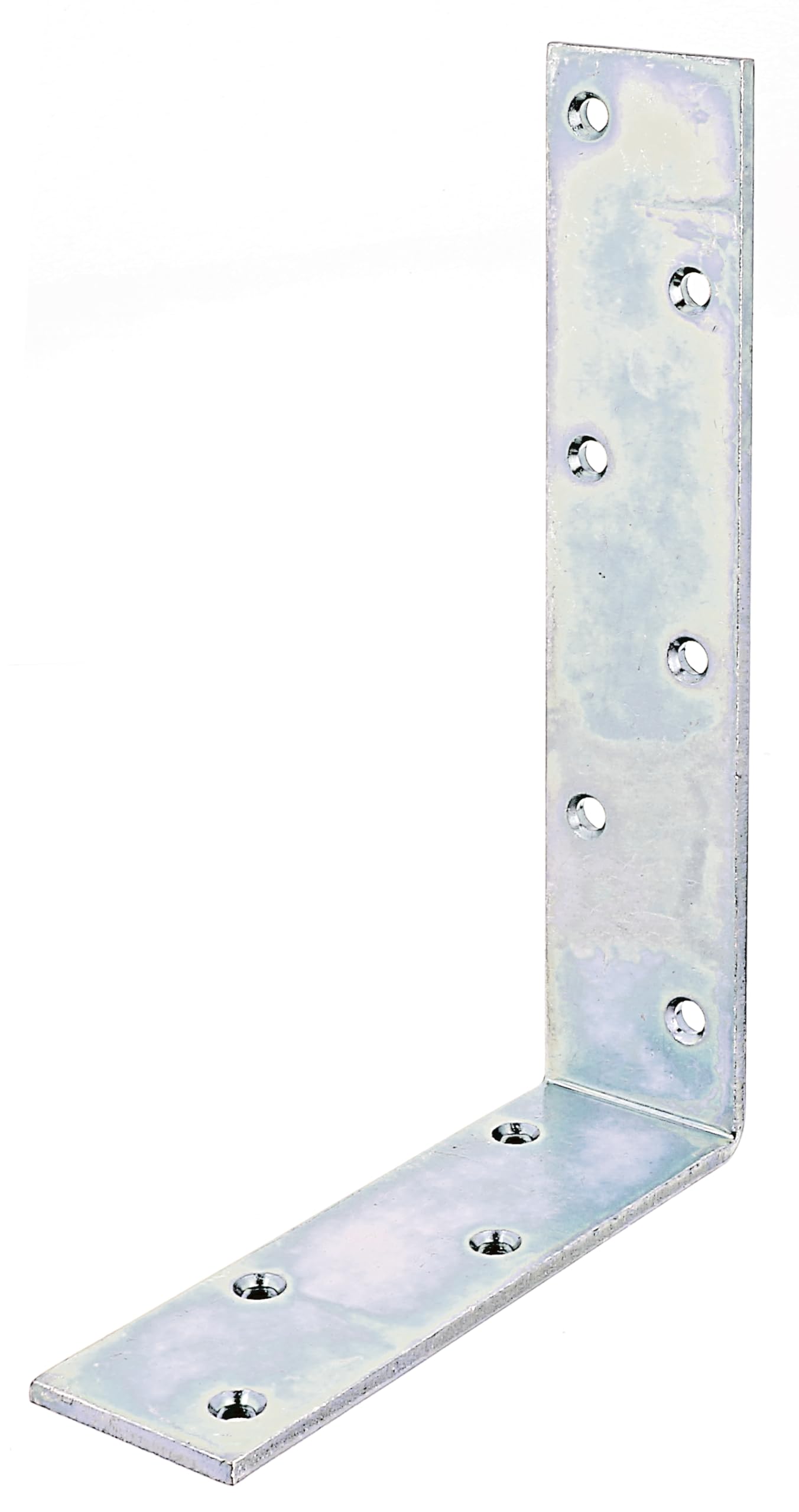 Alberts Yellow-Galvanised Beam-Angle Bracket Assymetrical 160 X 240 X 50 Mm / 1 Stk. Oberflaeche: Galvanisch Gelb Verzinkt