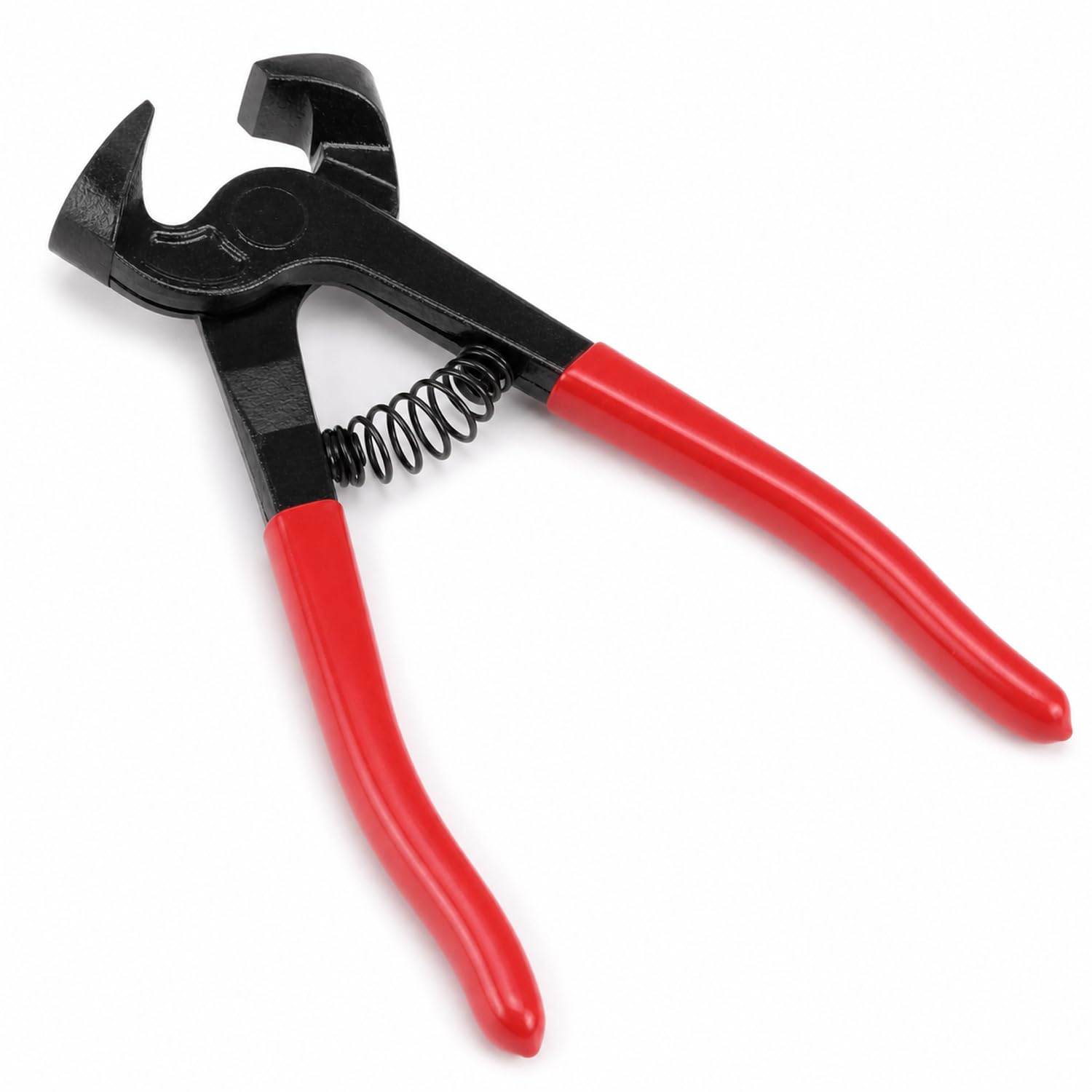 QWORK 8 Inch Tile Nippers, Heavy Duty Glass Mosaic Cutter Pliers with Ergonomic Handle for Ceramic Tile, Porcelain, Mirror and Stained Glass, End Nipper Cutting Tools for DIY Projects