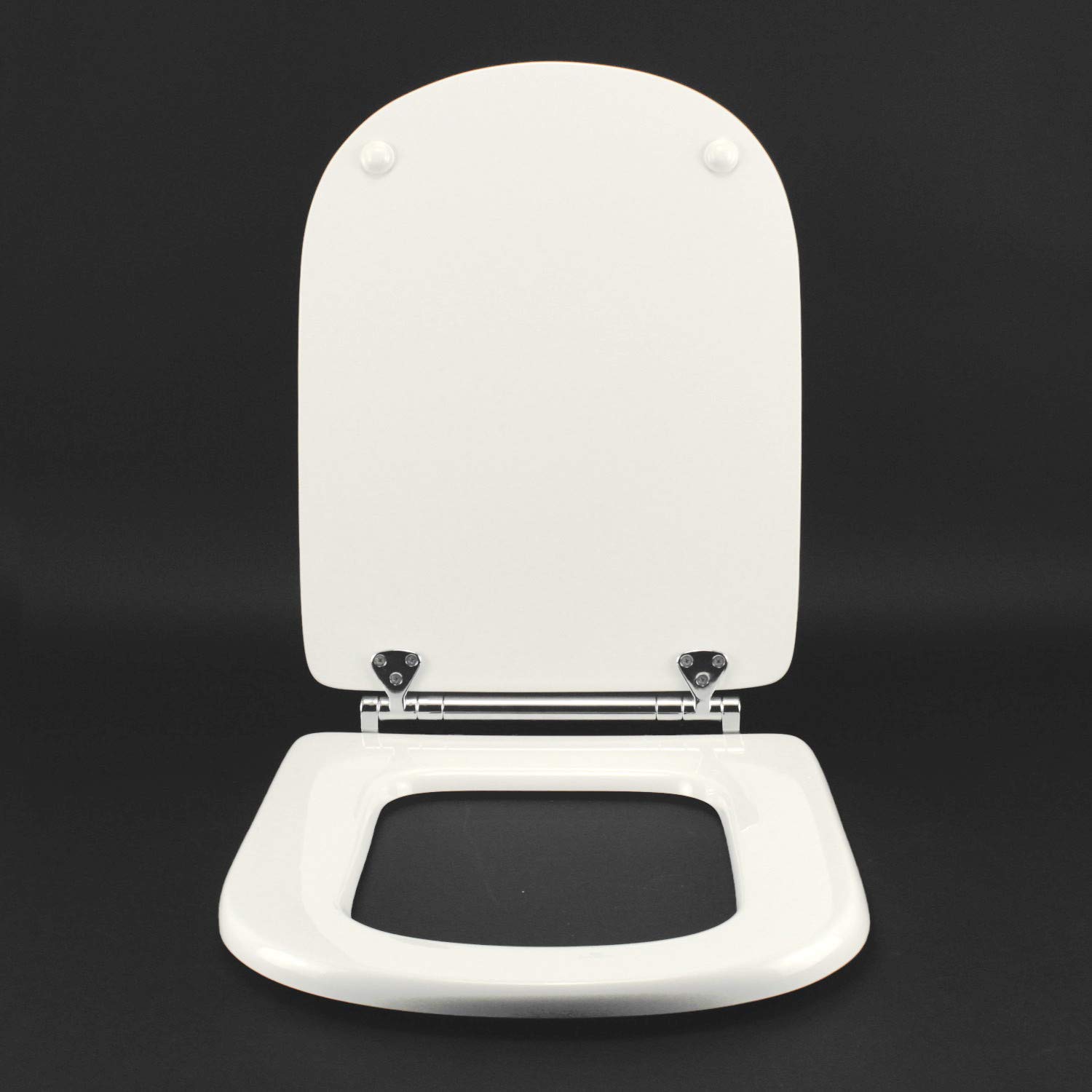 Copriwater per Ideal Standard CALLA BIANCO EURO con cerniera ORIGINALE a tubetto cromo