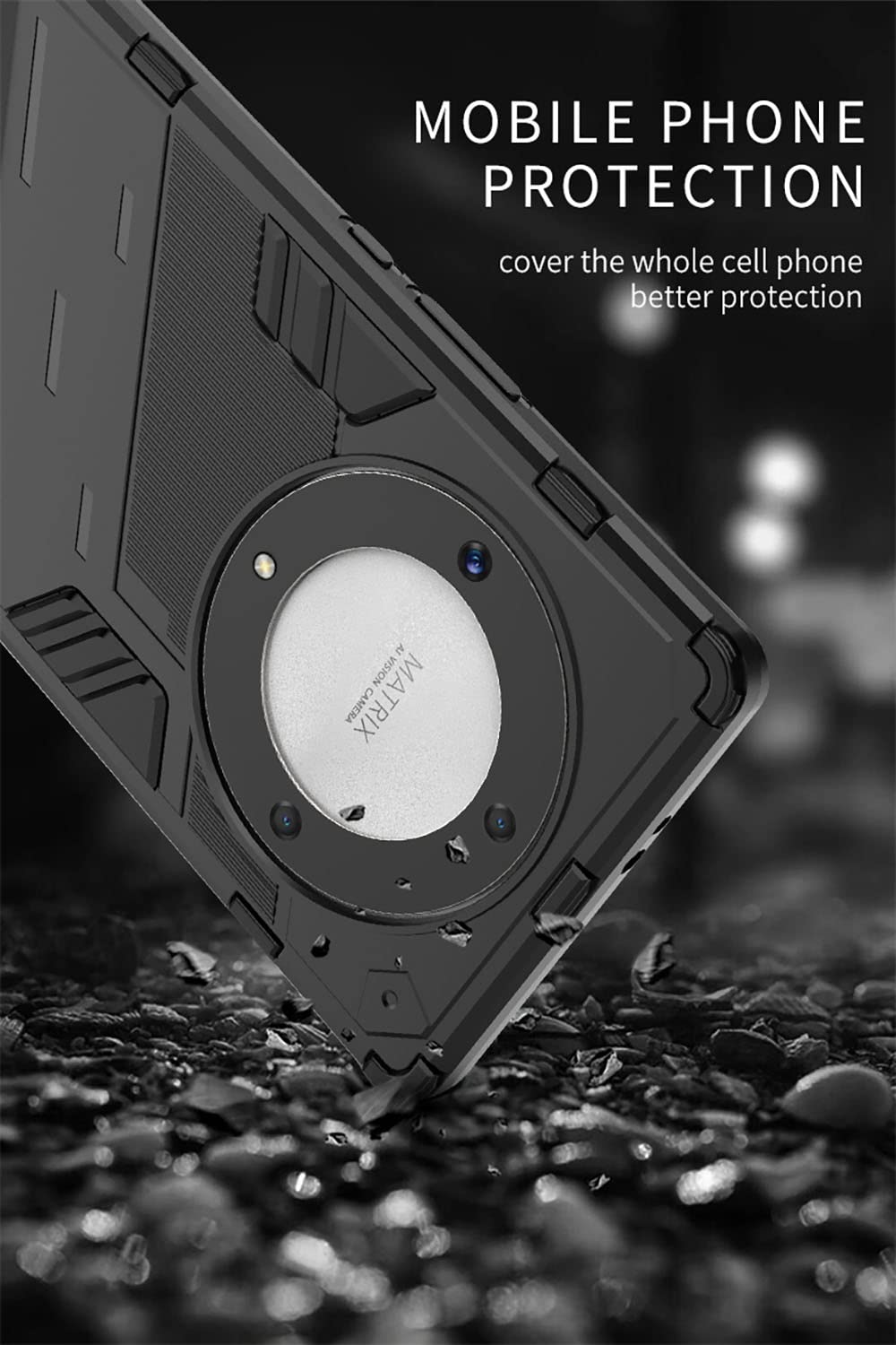 Coque pour Honor Magic 5 Lite 5G - Portefeuille Rabat Clapet Aimanté