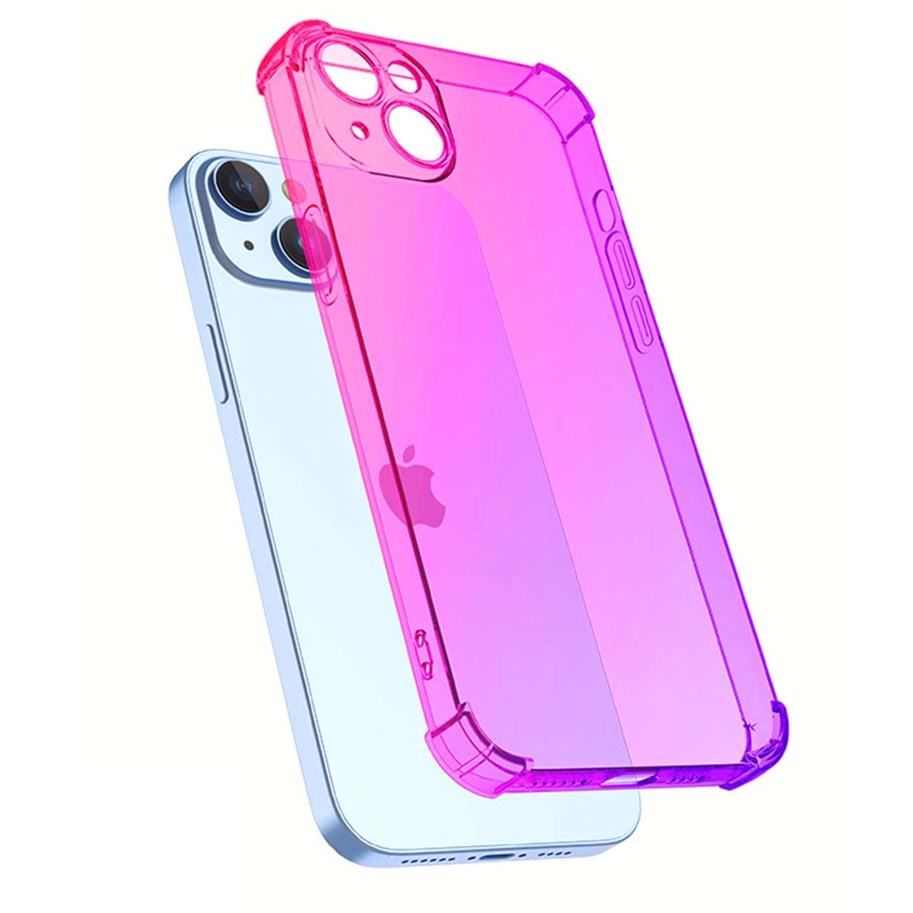 Amazon.co.jp: Orancio iPhone15 用 ケース グラデーション 耐衝撃