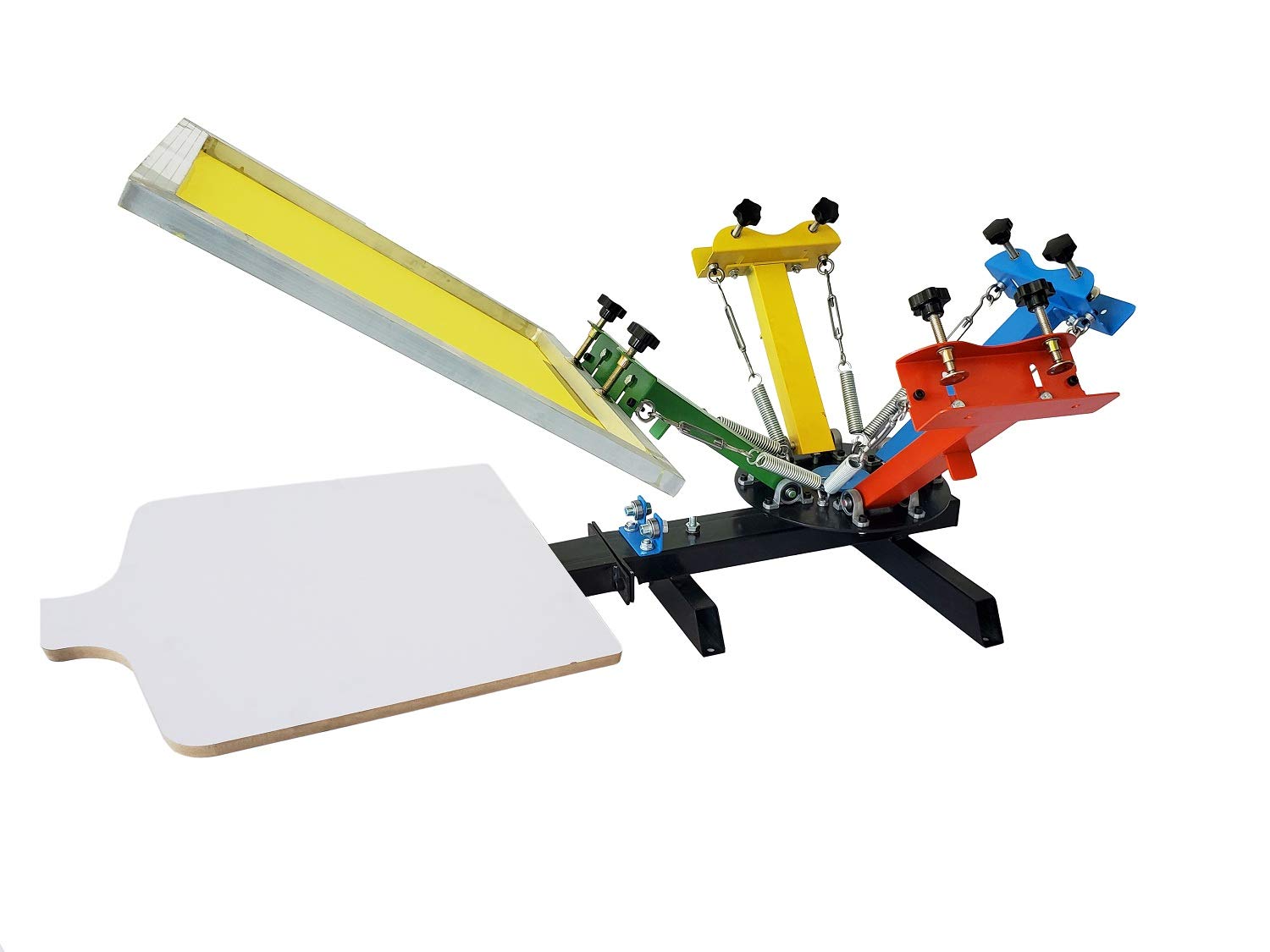 Buy Upgrade Version Screen Printing Press 4 Color 1 Station Screen