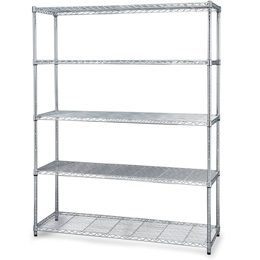 メタルラック 5段 高さ178.5cm 幅150cm 奥行 61cm メタルラック 5段 高さ178.5cm 幅150cm 奥行 61cm