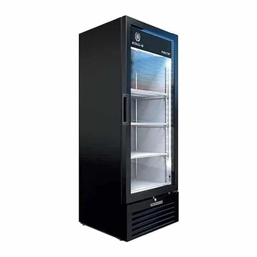 Beverage Air MT12-1B 24-7/8” W One Door Refrigerated Glass Merchandiser, 11.5 Cu. Ft. Capacity