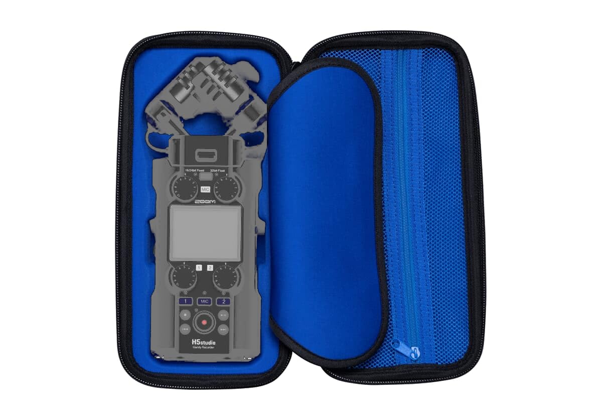 Zoom APH-5s (versione UE), confezione di accessori per registratore di telefoni cellulari H5studio, custodia, paravento, adattatore di alimentazione, cavo USB-C